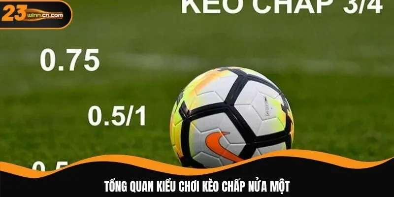 Tổng quan kiểu chơi kèo chấp nửa một